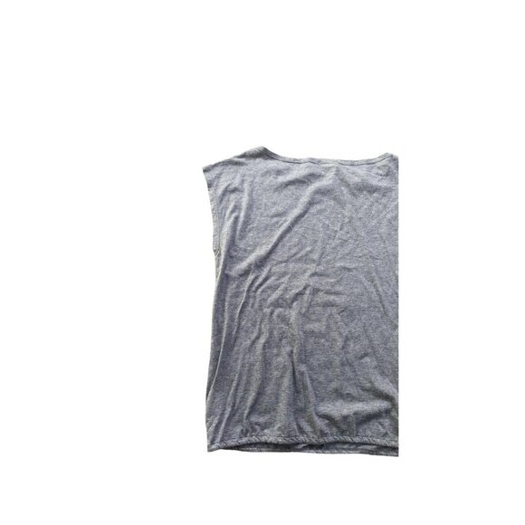 Talbots Womens Gray Sparkle Polka Dot Blouse Size Small P Petites Elastic Bottom - Picture 8 of 9